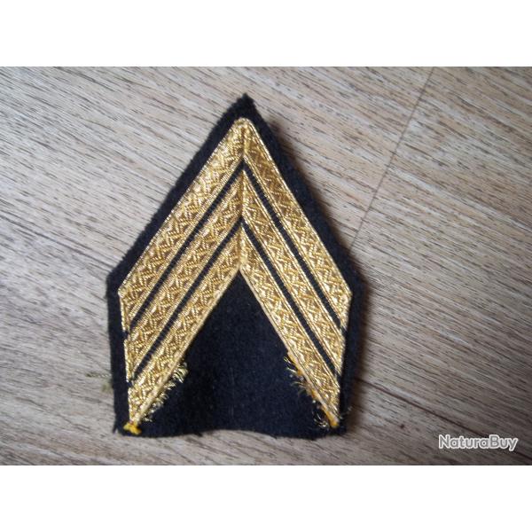 sergent chef grade galon militaire