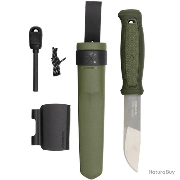 Couteau de survie Mora Kansbol With Survival Kit vert