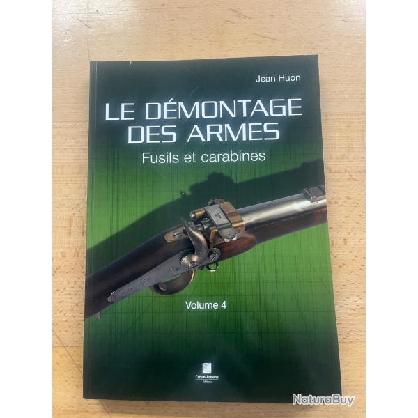 Le d�montage des armes, fusils et carabines