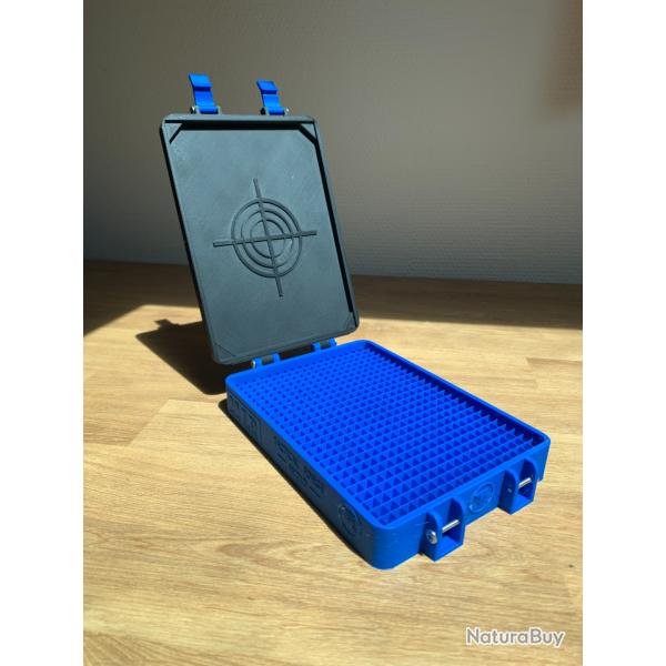 Boite munitions 22lr bleu capacit� de 475 munitions