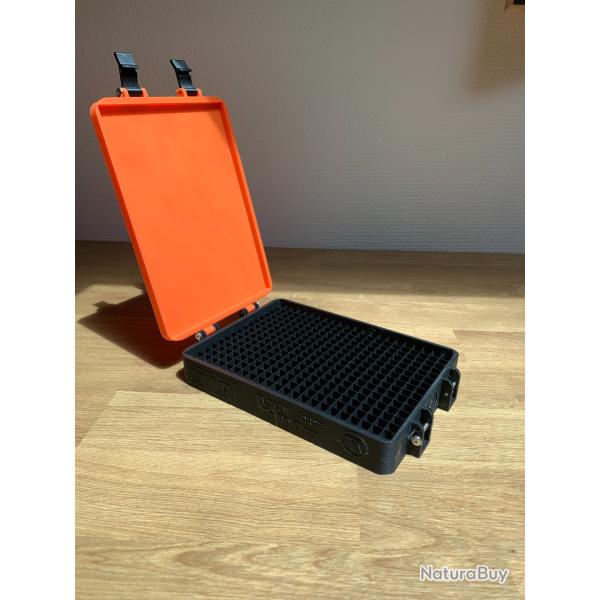 Boite munitions 22lr xl orange capacit� de 352 munitions