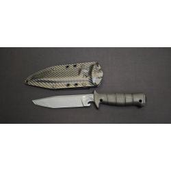 WILDSTEER Wing Tactic UWIN016113EK Couteau Tactique GIGN 27,5 cm / full black