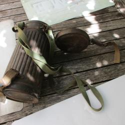 boitier masque a gaz ww2 complet