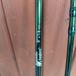 Ensemble p&ecirc;che &agrave; la mouche Scientific Anglers 9' soie 7/8 + moulinet + soie