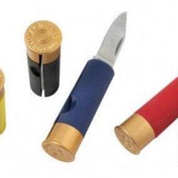 Canif cartouche cal.12 STEPLAND-Rouge