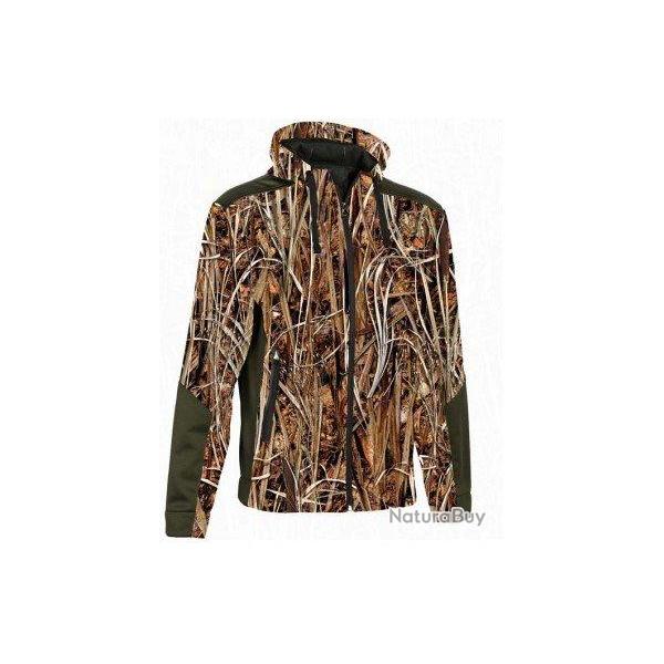 Blouson de chasse zipp� new Wolf Ghost Camo Wet Pro Hunt-5XL
