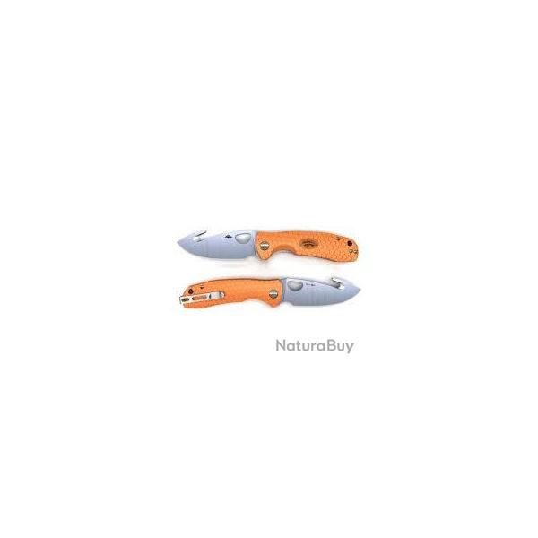 Couteau Honey-Badger Hook Large Orange
