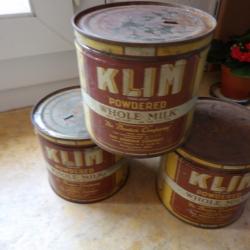 boite KLIM ration lait d&eacute;shydrat&eacute; plan Marsall US army ww2 seconde guerre d&eacute;barquement Provence