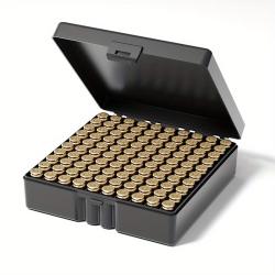 Bo&icirc;te de Rangement 100 Munitions 9mm Noire