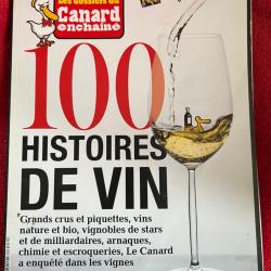 "100 histoires de vin", les dossiers du canard enchain&eacute;