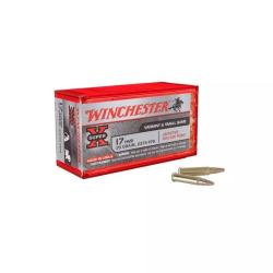 Cartouches Winchester super x Calibre :17HMR JHP 20 GRAINS