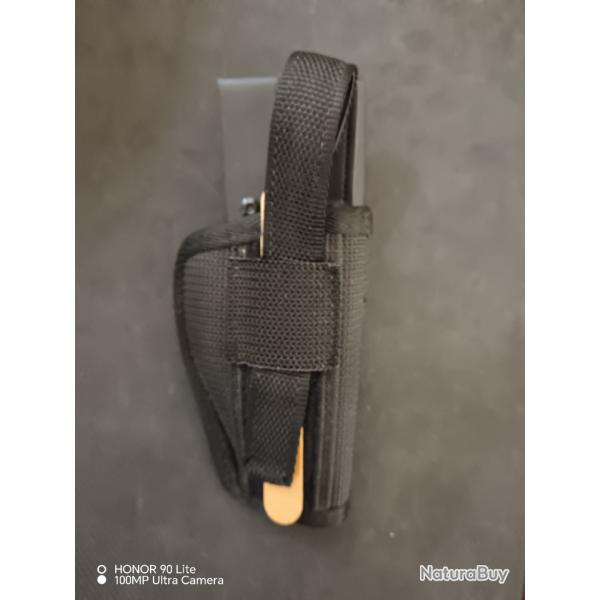Gould & Goodrich B2310S Lo-Ride Holster, 1911, Makarov, Hi-Power, CZ-75,Ruger 89