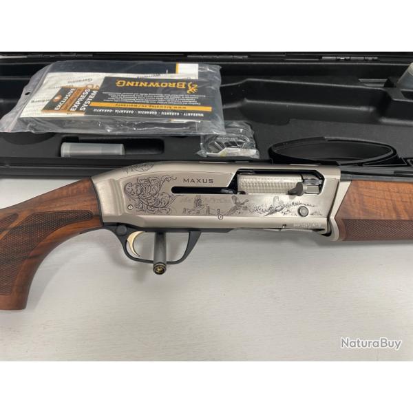 !! OCCASION !! FUSIL BROWNING MAXUS ULTIMATE PARTRIDGE CALIBRE 12/76