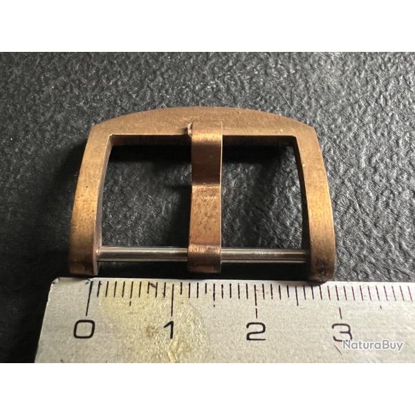 1 boucle � ardillon en bronze pour bracelet de montre en 26 mm