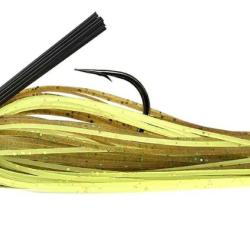 XORUS ULTI RUBBER JIG 8GR 2/0 - CHARTREUSE PUMPKIN