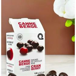 CANNEBERGE CHOCOLAT NOIR 120grs