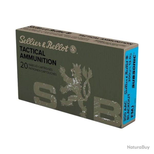SELLIER BELLOT 300 BLACKOUT 200GRS SUBSONIC