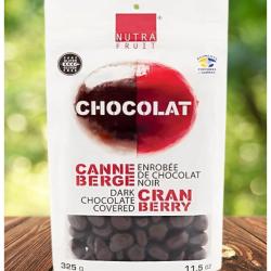CANNEBERGE CHOCOLAT NOIR 325grs
