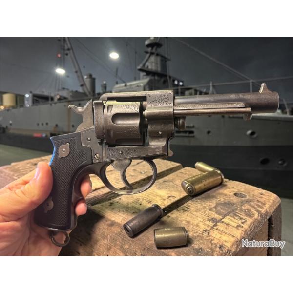 exceptionnel revolver 1870 de marine de grand luxe
