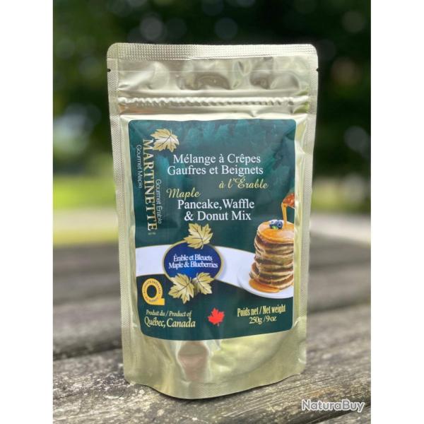 M�LANGES � PANCAKES �RABLE BLEUETS 250grs