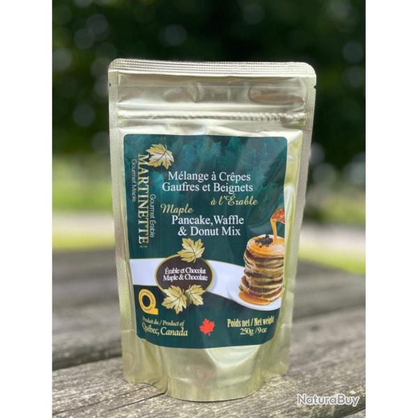 M�LANGES � PANCAKES �RABLE CHOCOLAT 250grs