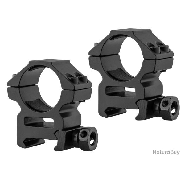 RTI Colliers medium de montage 25.4 mm - Rail de 21 mm - Serrage �crou