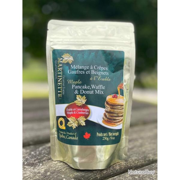 M�LANGES � PANCAKES �RABLE CANNEBERGE 250grs
