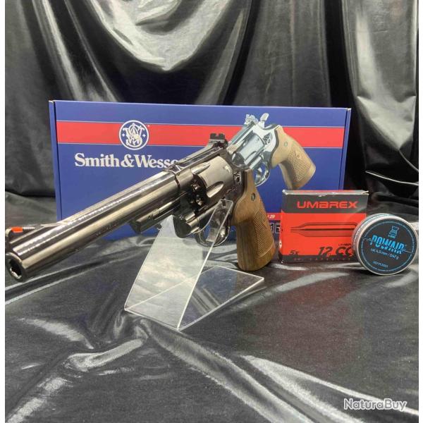Pack pr�t � tirer REVOLVER � plombs "SMITH&WESSON" "M29 - 6,5'' CO2 - CAL 4.5MM