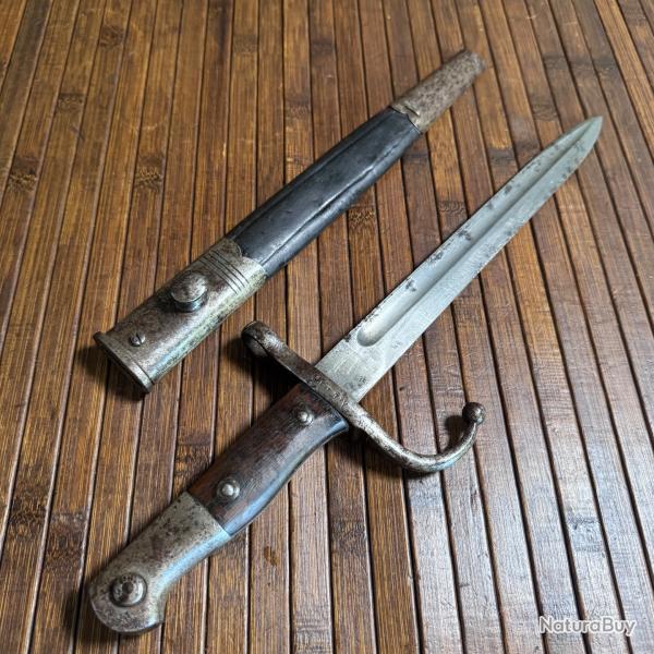 RARE BAIONNETTE TURQUE 1890-1935