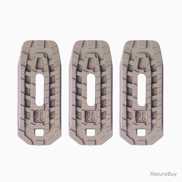 Lot de 3 Extensions Chargeurs Dos Boot Earth Brown