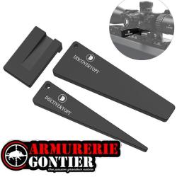 DiscoveryOpt Scope Leveling Kit-1 - Kit de mise &agrave; niveau pour montage de lunette de pr&eacute;cision