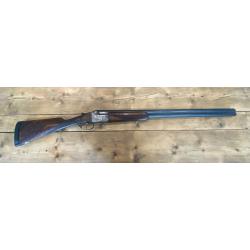 FORGERON A LIEGE tr&eacute;s beau fusil superpos&eacute; &eacute;jecteur,double d&eacute;tente ,avec de tr&eacute;s beau bois