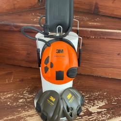 Casque anti- bruit &eacute;lectronique amplificateur 3M  Peltor Sportac