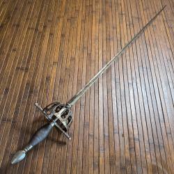 &Eacute;P&Eacute;E A LA TAZA RAPI&Egrave;RE ESPAGNOLE STYLE XVll &eacute;me FABRICATION DEBUT XlX &eacute;me