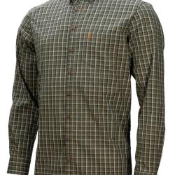 Chemise Stefan verte &agrave; manches longues BROWNING -3XL