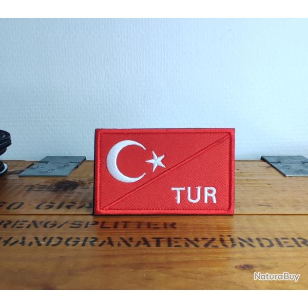 Patch brod� �cusson drapeau Turquie