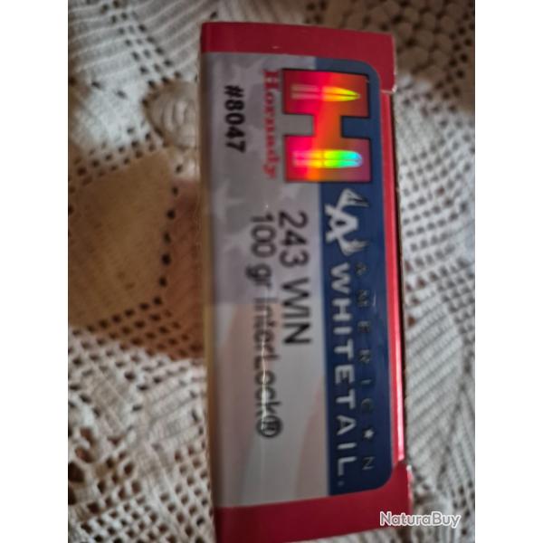 munitions hornady 243 win