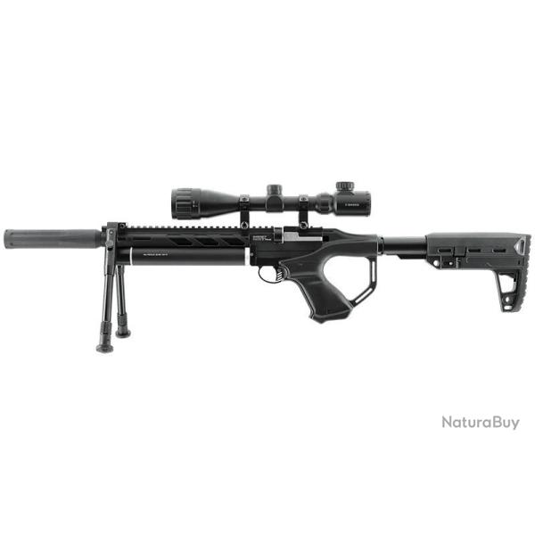 Kit carabine PCP UX Notos 5.5mm 16 joules + Lunette 3-9x40 + Bipied Umarex
