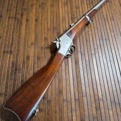 RARE CARABINE DE SELLE REMINGTON SPLIT BREECH CALIBRE 56 PERCUSSION CENTRALE U.S