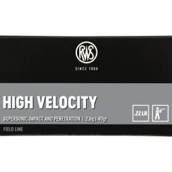 RWS High Velocity cal.22lr Field Line