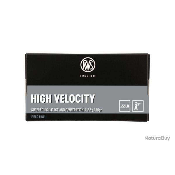 RWS High Velocity cal.22lr Field Line