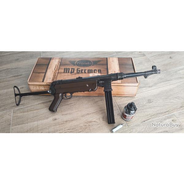 Pistolet-mitrailleur MP 40 Legends CO2 4,5mm full auto