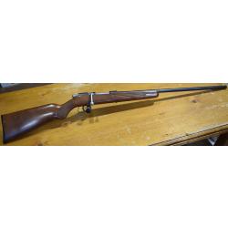 carabine a verrou monocoup manuarm, 14mm, crosse bois, super etat
