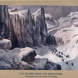 Gravure d'art Les Russes dans les Carpates -N&deg;82xx