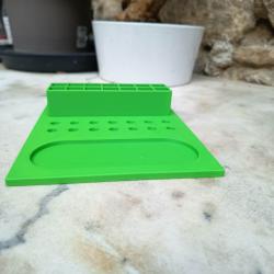 Plateau de rechargement poudre noir
