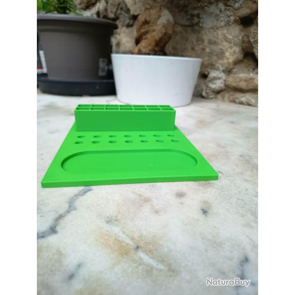 Plateau de rechargement poudre noir