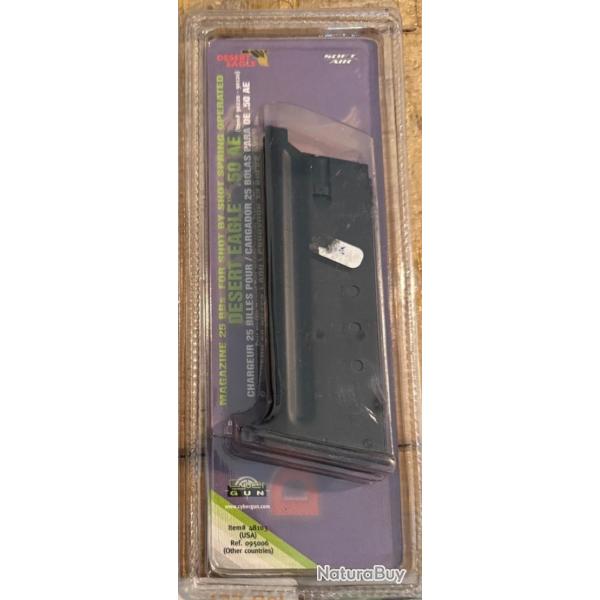 Chargeur Airsoft Desert Eagle 50AE Spring neuf airsoft