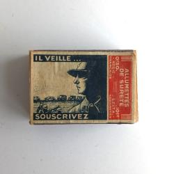 Divers - FR459320a Boite d'allumettes "il veille souscrivez"