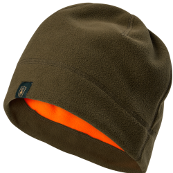 Bonnet polaire kaki r&eacute;versible DEERHUNTER