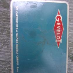 boite vide de cartouches G&eacute;velot
